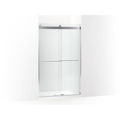 Kohler Levity Plus Frameless Sliding Shower Door, 77-9/16'' H X 44-5/8 - 47-5/8'' W, with...