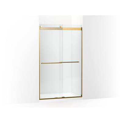 Kohler Levity Plus Frameless Sliding Shower Door, 77-9/16'' H X 44-5/8 - 47-5/8'' W, with...