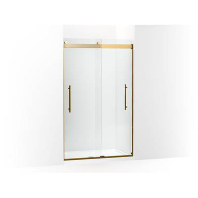 Kohler Levity Plus Frameless Sliding Shower Door, 77-9/16'' H X 44-5/8 - 47-5/8'' W, with...