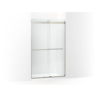 Kohler Levity Plus Frameless Sliding Shower Door, 77-9/16'' H X 44-5/8 - 47-5/8'' W, with...