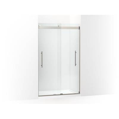 Kohler Levity Plus Frameless Sliding Shower Door, 77-9/16'' H X 44-5/8 - 47-5/8'' W, with...