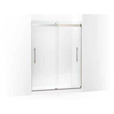 Kohler Levity Plus Frameless Sliding Shower Door, 77-9/16'' H X 56-5/8 - 59-5/8'' W, with...