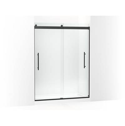 Kohler Levity Plus Frameless Sliding Shower Door, 77-9/16'' H X 56-5/8 - 59-5/8'' W, with...