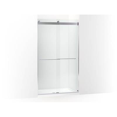 Kohler Levity Plus Frameless Sliding Shower Door, 81-5/8'' H X 44-5/8 - 47-5/8'' W, with...