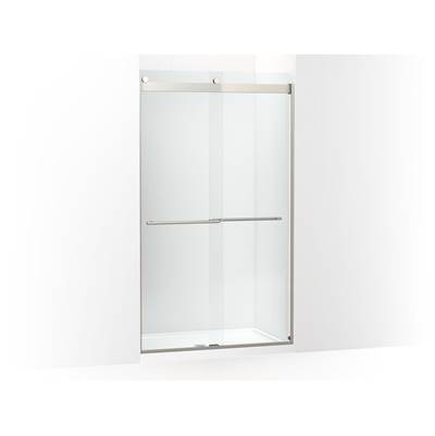 Kohler Levity Plus Frameless Sliding Shower Door, 81-5/8'' H X 44-5/8 - 47-5/8'' W, with...