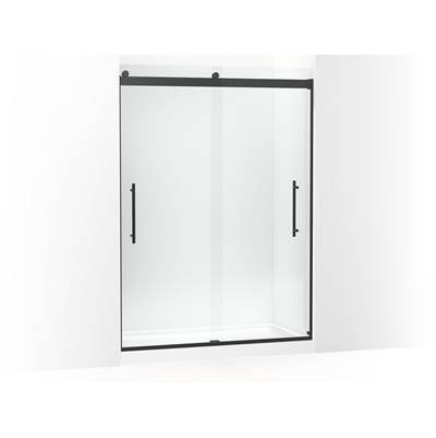 Kohler Levity Plus Frameless Sliding Shower Door, 81-5/8'' H X 56-5/8 - 59-5/8'' W, with...