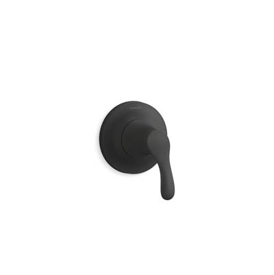 Kohler Simplice MasterShower transfer valve trim - Matte Black