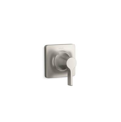Kohler Venza MasterShower transfer valve trim with lever handle - Vibrant Brushed Nickel