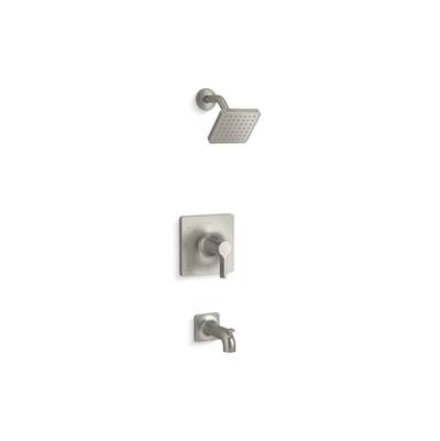 Kohler Venza Rite-Temp bath and shower trim kit, 1.75 gpm - Vibrant Brushed Nickel