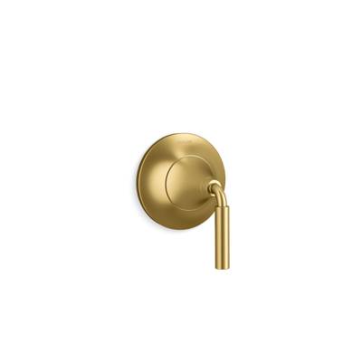 Kohler ToneE MasterShower transfer valve trim - Vibrant Brushed Moderne Brass