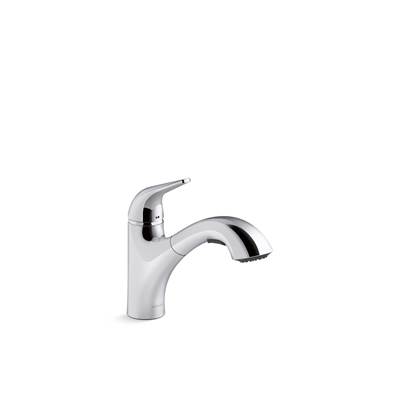 Jolt Pull-out kitchen sink faucet with two-function sprayhead - Polished Chrome