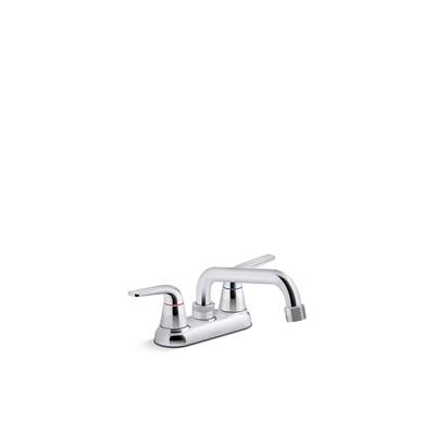 Jolt Two-handle utility sink faucet with 3/4'' threaded GHT spout - Polished Chrome