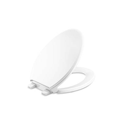 GlenburyE ReadyLatch Quiet-CloseE elongated toilet seat - White
