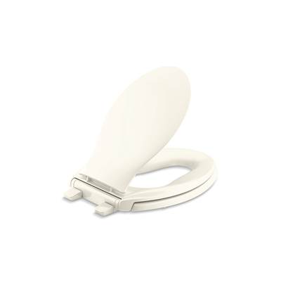 Kohler Transitions ReadyLatch Quiet-CloseE elongated toilet seat - Biscuit