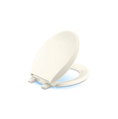 Cachet Nightlight ReadyLatch Quiet-CloseE round-front toilet seat
