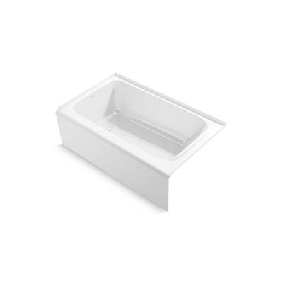 AvecE 60'' x 36'' alcove bath, left drain