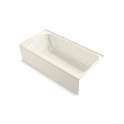 AvecE 72'' x 36'' alcove bath, right drain