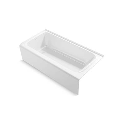 AvecE 72'' x 36'' alcove bath, left drain