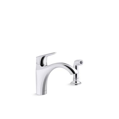 Kohler | Rival | Single Hole Kitchen Faucet - Polished Chrome