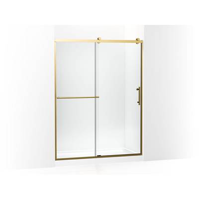 Kohler | Rely | Shower Door - Vibrant Brushed Moderne Brass