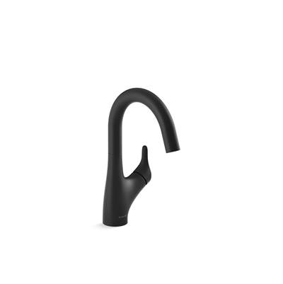 Kohler | Rival | Single Hole Kitchen Faucet - Matte Black