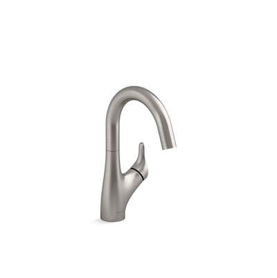 Kohler | Rival | Single Hole Kitchen Faucet - Vibrant Stainless