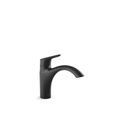 Kohler | Rival | Single Hole Kitchen Faucet - Matte Black