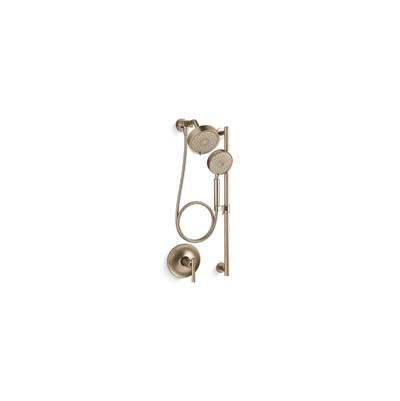 Kohler Purist Showering Kit, 1.75 Gpm - Vibrant Brushed Bronze