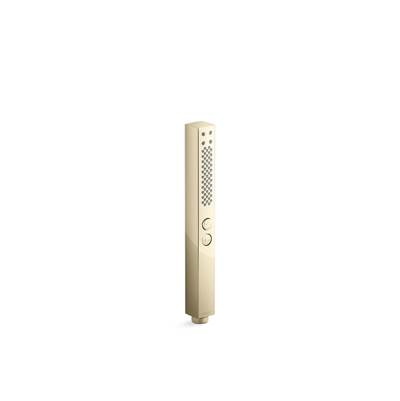 Kohler Shift+ Square two-function handshower, 2.5 gpm - Vibrant French Gold