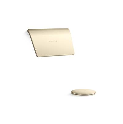 Kohler Tea-for-Two Bath drain trim - Vibrant French Gold