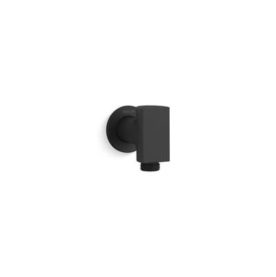 Exhale Wall-mount supply elbow - Matte Black