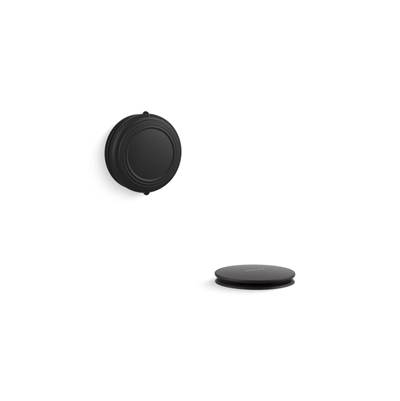 Kohler Purefloe Traditional Rotary-turn Bath Drain Trim - Matte Black