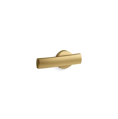 Kohler Santa RosaE Left-hand trip lever - Vibrant Brushed Moderne Brass