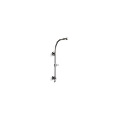 Kohler HydroRail-R Arch shower column - Vibrant Titanium