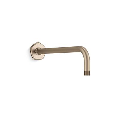 Kohler Occasion Wall-mount Rainhead Arm and Flange - Vibrant Brushed Bronze