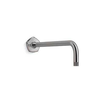 Kohler Occasion Wall-mount Rainhead Arm and Flange - Vibrant Titanium