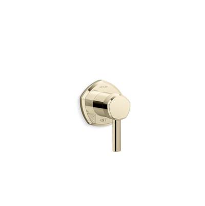 Kohler Occasion Mastershower Volume Control Valve Trim with Lever Handle - Vibrant French Gold