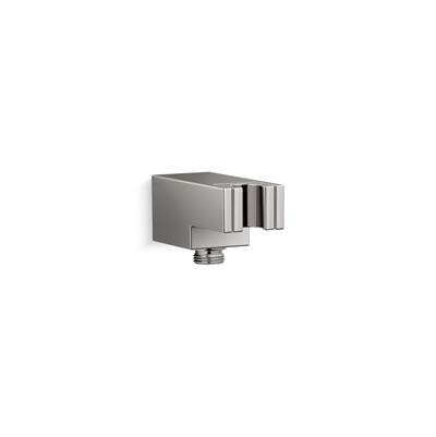 Kohler Statement Wall-mount handshower holder with supply elbow and check valve - Vibrant Titanium
