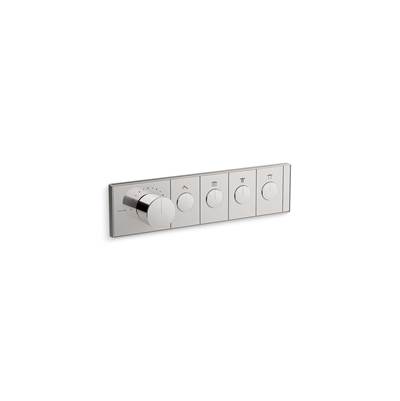 Anthem Four-outlet recessed mechanical thermostatic valve control