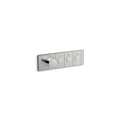 Anthem Three-outlet recessed mechanical thermostatic valve control