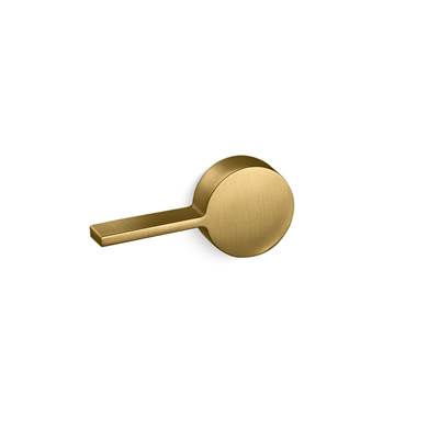Kohler Kelston Left-hand Trip Lever - Vibrant Brushed Moderne Brass