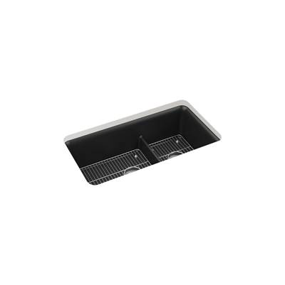 Cairn Smart Divide 33-1/2'' undermount double-bowl kitchen sink