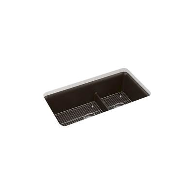Cairn Smart Divide 33-1/2'' undermount double-bowl kitchen sink