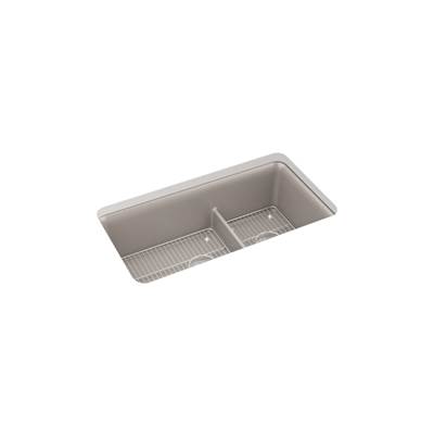 Cairn Smart Divide 33-1/2'' undermount double-bowl kitchen sink