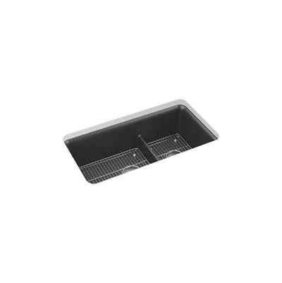 Cairn Smart Divide 33-1/2'' undermount double-bowl kitchen sink