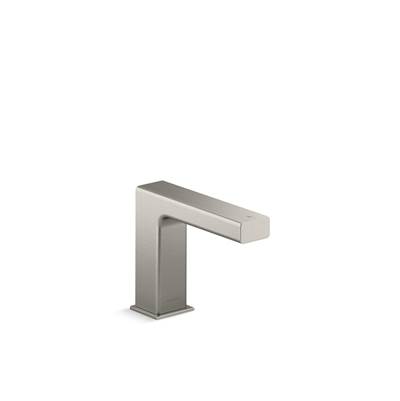 Kohler StraytE Touchless faucet with Kinesis sensor technology, AC-powered - Vibrant Brushed Nickel