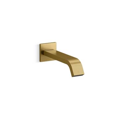 Kohler Loure Wall-mount Touchless Faucet With Kinesis Sensor Technology, Ac-powered - Vibrant Bru...