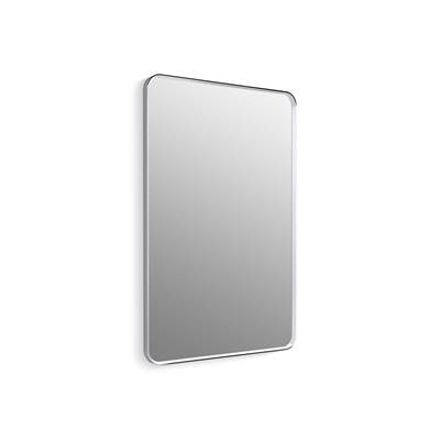 Essential 30'' x 45'' rectangular framed mirror - Polished Chrome