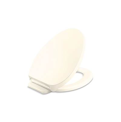 DriftE ReadyLatch Quiet-CloseE elongated toilet seat - Biscuit