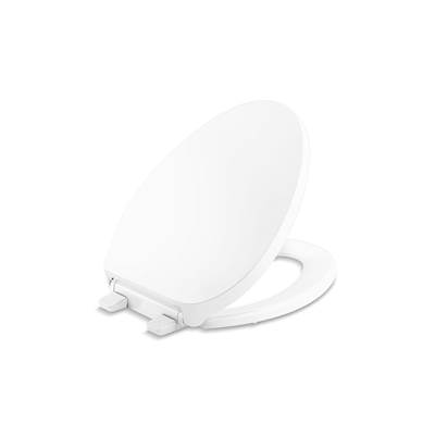 DriftE Tab ReadyLatch Quiet-CloseE elongated toilet seat - White